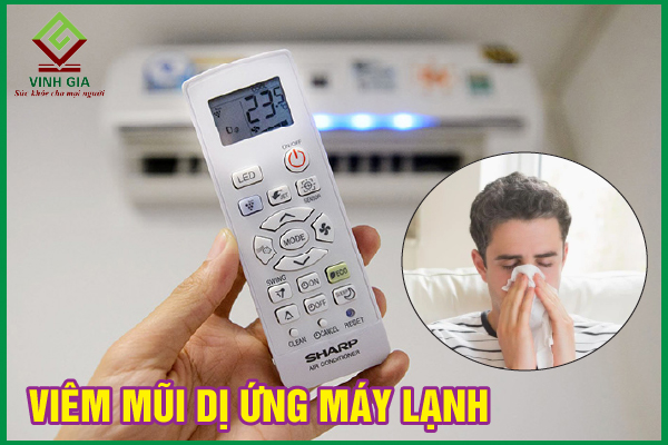 Viêm mũi dị ứng máy lạnh: Phòng và điều trị hiệu quả