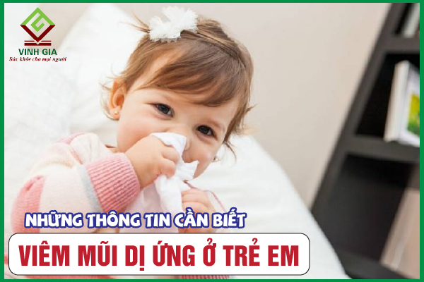 Nguyên nhân và cách điều trị viêm mũi dị ứng ở trẻ em