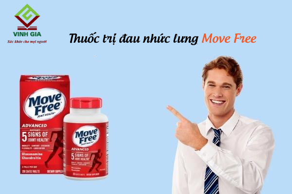 Viên uống Move Free giúp giảm đau lưng bổ xương khớp Viên uống Move Free giúp giảm đau lưng bổ xương khớp