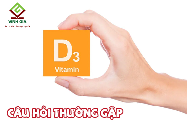 Những câu hỏi thường gặp về vitamin D3
