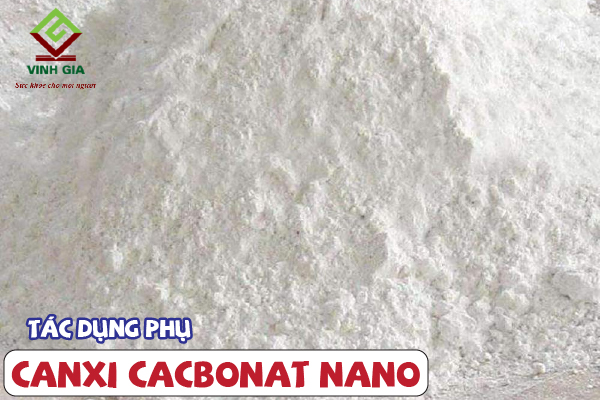 Tác dụng phụ có thể xảy ra khi dùng canxi cacbonat nano quá liều
