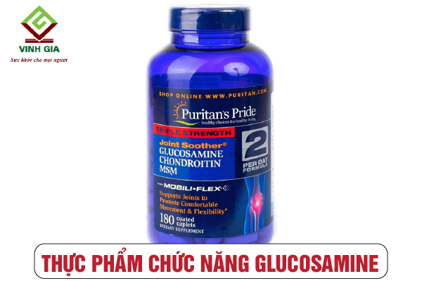 Thực phẩm chức năng Puritan’s Pride Glucosamine Chondroitin MSM Thực phẩm chức năng Puritan’s Pride Glucosamine Chondroitin MSM
