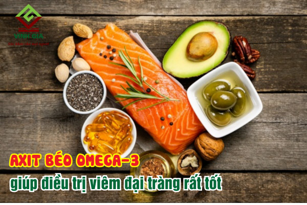 Bổ sung dầu cá omega-3 là rất cần thiết cho người viêm đại tràng