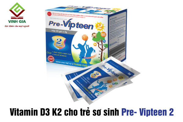 Loại vitamin D3 K2 MK7 được chuyên gia khuyên dùng như Pre-Viteen 2