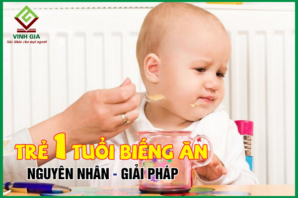 Trẻ 1 tuổi biếng ăn, mẹ phải làm sao để giải quyết?