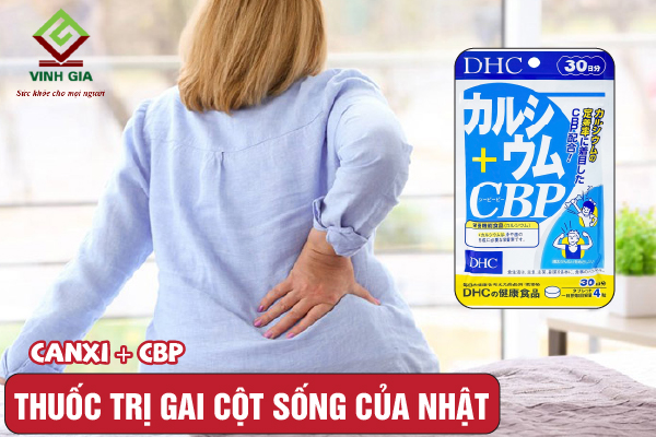 Canxi + CBP hỗ trợ ngăn ngừa bệnh gai cột sống Canxi + CBP hỗ trợ ngăn ngừa bệnh gai cột sống