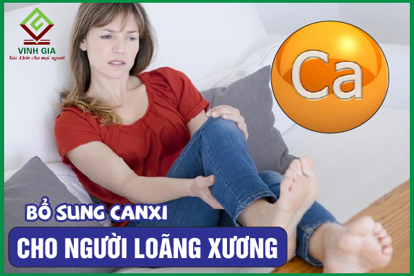 Cách bổ sung canxi cho người loãng xương an toàn hiệu quả