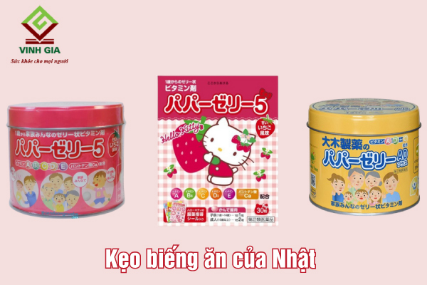 Kẹo cho trẻ biếng ăn của Nhật Bản giàu dinh dưỡng và thơm ngon