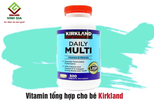 Sản phẩm kẹo vitamin tổng hợp cho bé biếng ăn Kirkland Sản phẩm kẹo vitamin tổng hợp cho bé biếng ăn Kirkland