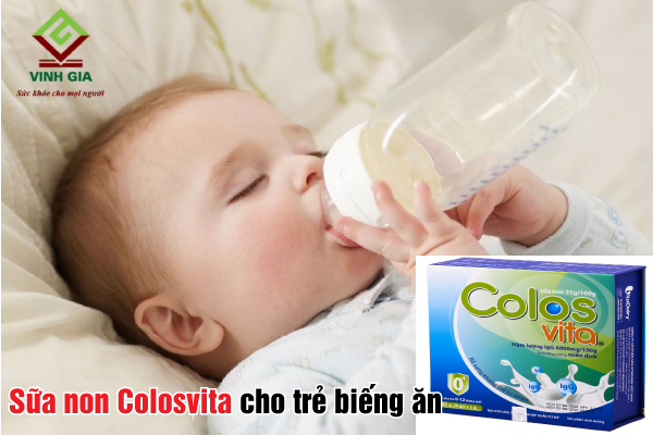 Sản phẩm sữa non Colosvita của Việt Nam phù hợp với trẻ từ 1-6 tuổi Sản phẩm sữa non Colosvita của Việt Nam phù hợp với trẻ từ 1-6 tuổi