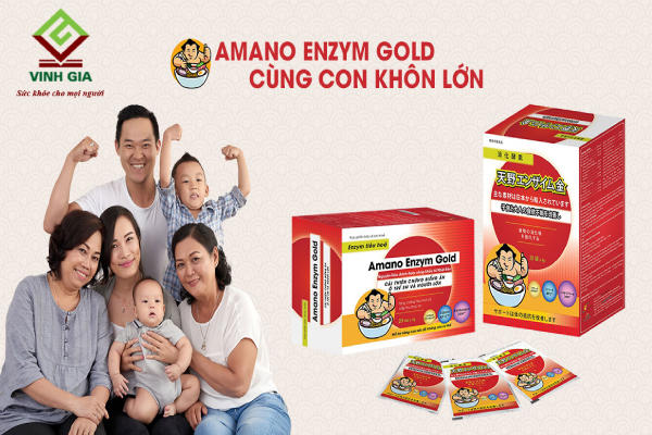 Sản phẩm thuốc bổ cho trẻ biếng ăn của Nhật Amano Enzyme Gold Sản phẩm thuốc bổ cho trẻ biếng ăn của Nhật Amano Enzyme Gold