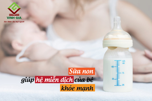 Sữa non chứa hàm lượng dinh dưỡng cao tốt cho hệ miễn dịch của bé Sữa non chứa hàm lượng dinh dưỡng cao tốt cho hệ miễn dịch của bé