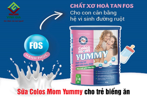 Sữa non Colos Mom Yummy giúp hệ tiêu hóa của con khỏe mạnh Sữa non Colos Mom Yummy giúp hệ tiêu hóa của con khỏe mạnh