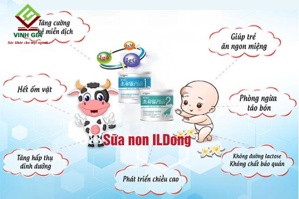 Sữa non ILDong Hàn Quốc giúp cải thiện tình trạng biếng ăn ở trẻ