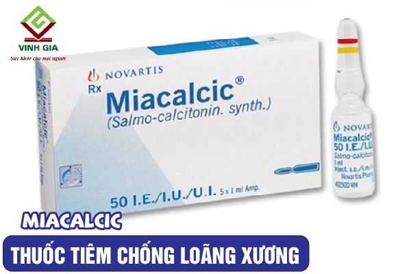 Thuốc chống loãng xương dạng tiêm Miacalcic Thuốc chống loãng xương dạng tiêm Miacalcic
