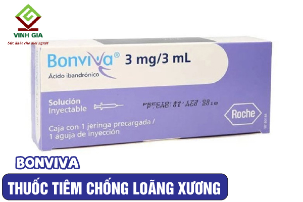 Thuốc tiêm chống loãng xương Bonviva Thuốc tiêm chống loãng xương Bonviva