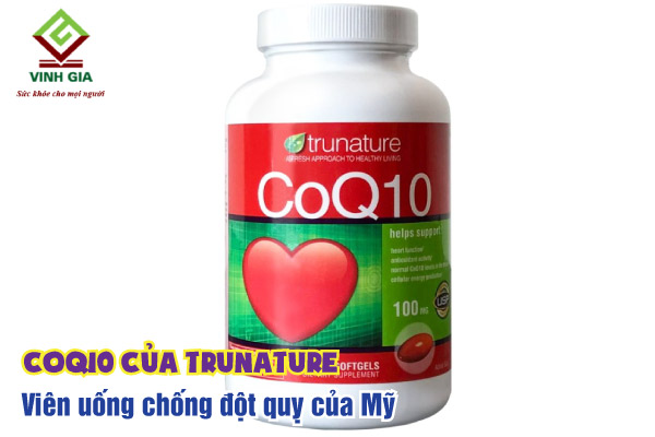 CoQ10 thuốc ngừa đột quỵ của mỹ hiệu quả nhất