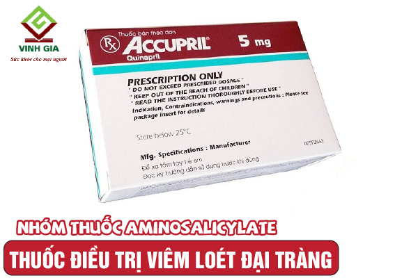 Nhóm thuốc aminosalicylate tốt cho bệnh viêm loét đại tràng Nhóm thuốc aminosalicylate tốt cho bệnh viêm loét đại tràng