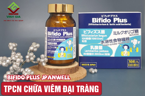 Sản phẩm Bifido Plus Jpanwell giúp phòng ngừa bệnh viêm đại tràng