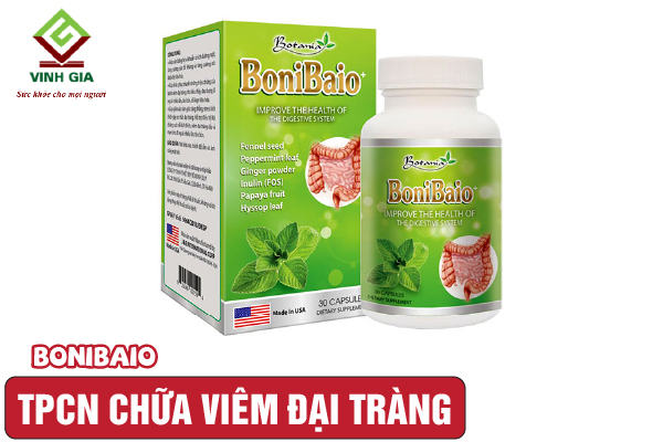 Thực phẩm chức năng cho người viêm đại tràng BoniBaio Thực phẩm chức năng cho người viêm đại tràng BoniBaio