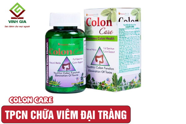 Thực phẩm chức năng cho người viêm đại tràng Colon Care Thực phẩm chức năng cho người viêm đại tràng Colon Care