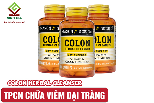 Thực phẩm chức năng chữa viêm đại tràng Colon Herbal Cleanser