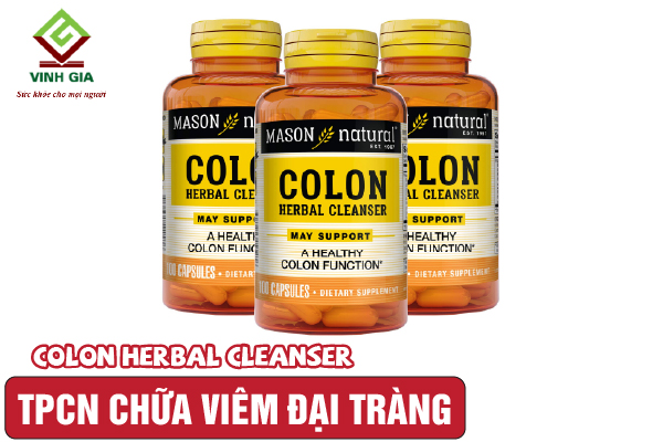 Thực phẩm chức năng chữa viêm đại tràng Colon Herbal Cleanser Thực phẩm chức năng chữa viêm đại tràng Colon Herbal Cleanser
