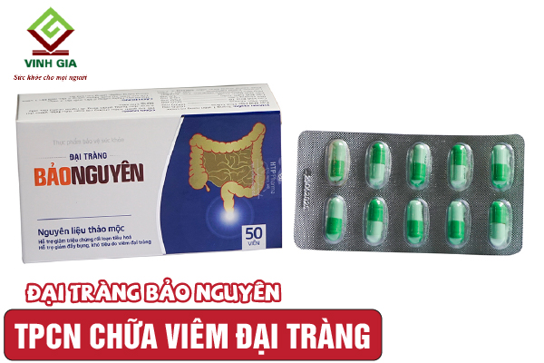 Thực phẩm chức năng chữa viêm đại tràng Đại Tràng Bảo Nguyên Thực phẩm chức năng chữa viêm đại tràng Đại Tràng Bảo Nguyên