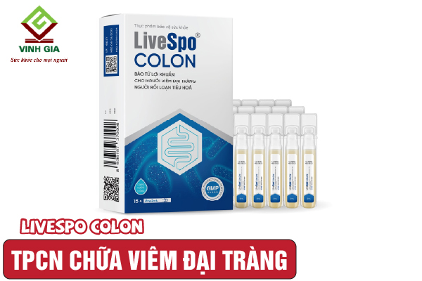 Thực phẩm chức năng hỗ trợ điều trị viêm đại tràng LiveSpo Colon Thực phẩm chức năng hỗ trợ điều trị viêm đại tràng LiveSpo Colon