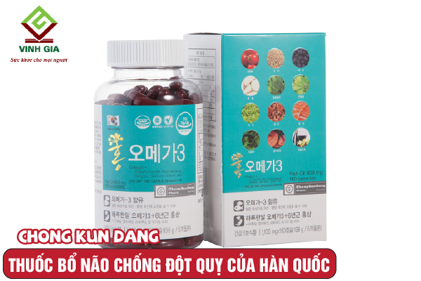 Thuốc Bổ Não Chống Đột Quỵ Chong Kun Dang của Hàn Quốc Thuốc Bổ Não Chống Đột Quỵ Chong Kun Dang của Hàn Quốc