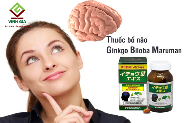 Thuốc trị rối loạn tiền đình của Nhật Ginkgo Biloba Maruman Thuốc trị rối loạn tiền đình của Nhật Ginkgo Biloba Maruman