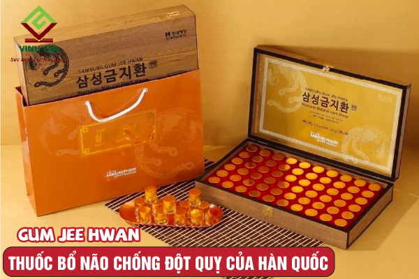 Viên Bổ Não Chống Đột Quỵ Hàn Quốc Gum Jee Hwan Viên Bổ Não Chống Đột Quỵ Hàn Quốc Gum Jee Hwan
