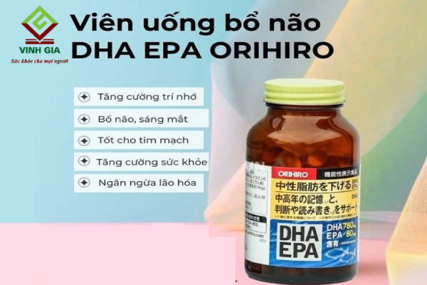 Viên uống Orihiro DHA – EPA điều trị bệnh rối loạn tiền đình