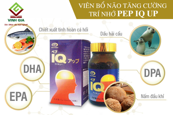 Viên uống Pep IQ Up chữa rối loạn tiền đình của Nhật Viên uống Pep IQ Up chữa rối loạn tiền đình của Nhật