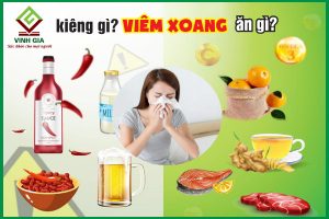 Người viêm xoang kiêng ăn gì và nên ăn gì để giúp cải thiện bệnh?