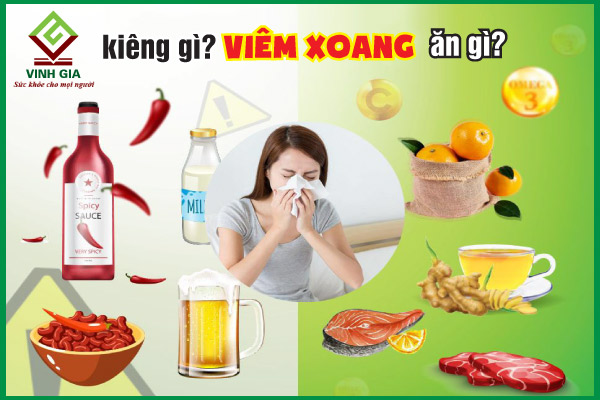 Người viêm xoang kiêng ăn gì và nên ăn gì để cải thiện bệnh?