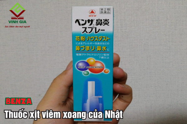 Benza sản phẩm hỗ trợ điều trị viêm xoang của Nhật rất hiệu quả