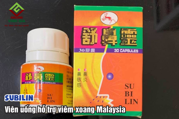 Subilin viên uống hỗ trợ chữa viêm xoang Malaysia vô cùng hiệu quả