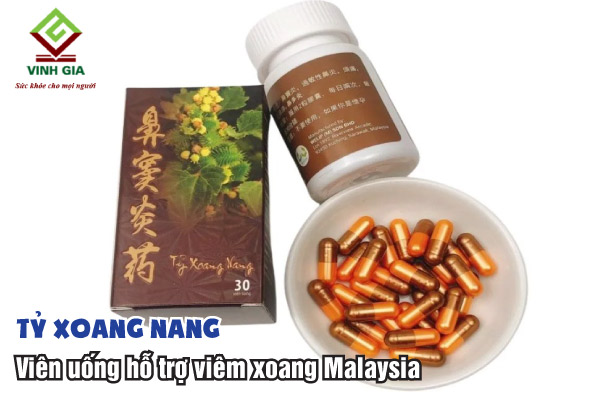 Tỷ Xoang Nang sản phẩm hỗ trợ chữa viêm xoang rất tốt của Malaysia
