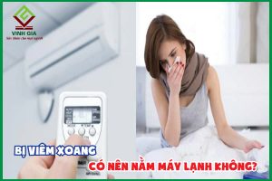 Bị viêm xoang có nên ngủ máy lạnh không?