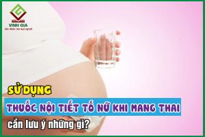 Dùng thuốc nội tiết tố nữ khi mang thai có ảnh hưởng đến thai nhi không?