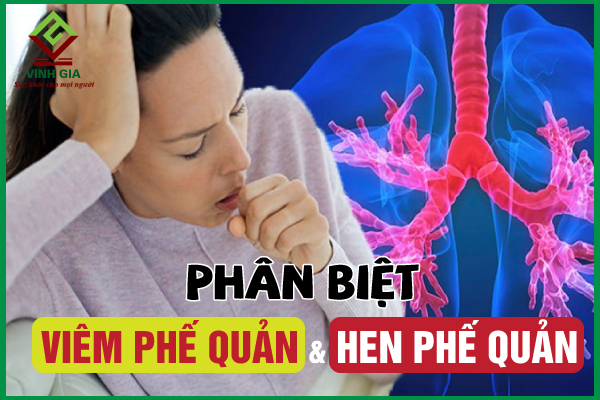 Phân biệt bệnh hen phế quản và viêm phế quản