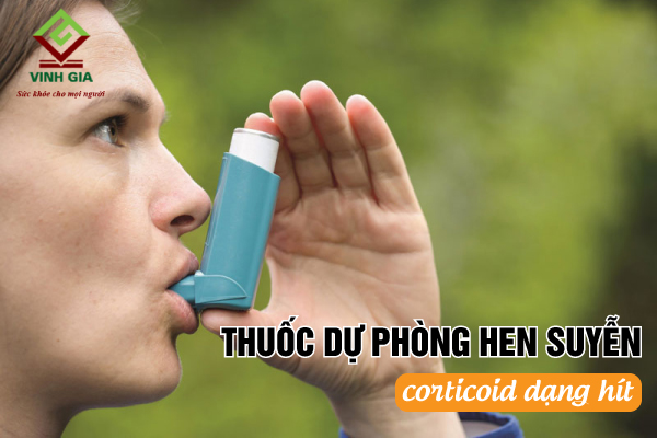 Thuốc corticoid dạng hít giúp dự phòng kiểm soát hen suyễn Thuốc corticoid dạng hít giúp dự phòng kiểm soát hen suyễn