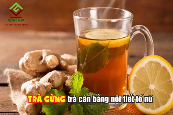 Trà gừng rất tốt cho phụ nữ thời kinh kinh nguyệt Trà gừng rất tốt cho phụ nữ thời kinh kinh nguyệt