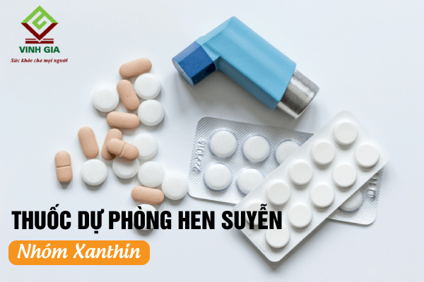 Xanthin là nhóm thuốc dự phòng hen phế quản thường dùng hiện nay Xanthin là nhóm thuốc dự phòng hen phế quản thường dùng hiện nay