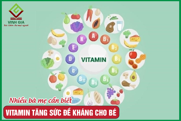 Các loại vitamin tăng sức đề kháng cho trẻ – Mẹ có biết?