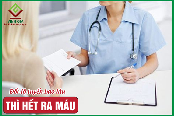 Cùng tìm hiểu đốt lộ tuyến bao lâu thì hết ra máu?