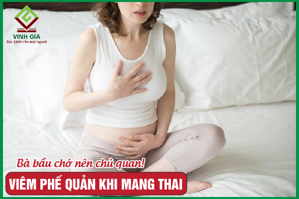 Bà bầu bị viêm phế quản: Nguyên nhân và cách điều trị