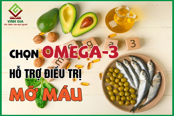 Cách chọn Omega-3 trong hỗ trợ điều trị mỡ máu