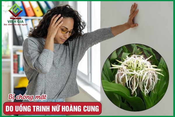 Uống trinh nữ hoàng cung bị chóng mặt – Cần phải làm gì?